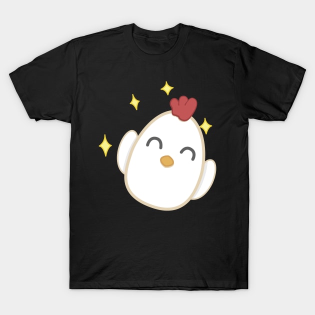 Joyful Chickey Jr T-Shirt by seekingcerulean